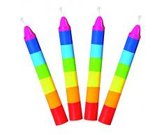 Goki 60860 - Dekoration - Geburtstagskerzen-Set, bunt