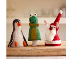 Fair Trade Eierwärmer Pinguin aus Filz 150 mm