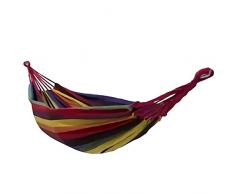 GW Poster Strand Hängematte zwischen Palmen HD Hochauflösende Wanddekoration Natur Bild für Wandgestaltung Wandbild | Fotoposter Karibik Sonne Sommer Palmen