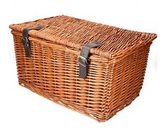 Bycicle Gear 871125233066 Weidenkorb für Fahrrad, braun