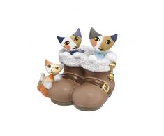 Rosina Wachtmeister Katzen Grande sorpresa im Nikolausstiefel H. 9,5cm Goebel