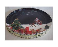 Spatzenland Weihnachtsteller, flach 25 Stück