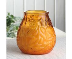 Glaswindlicht Lowboy, bernstein