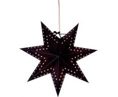 Papierstern Bobo Farbe: Schwarz