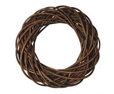 RAYHER 65007000 Weidenkranz ungeschält, Durchmesser 25 cm x 6 cm
