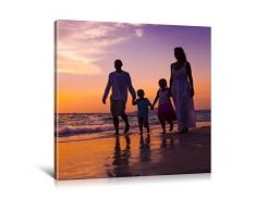 Ihr Foto auf Leinwand 40x40 cm SOFORT ONLINE VORSCHAU Ihr eigenes Bild auf Leinwand mit Keilrahmen - Wandbild mit Wunschmotiv - Persönliches Kunstdruck