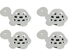 Tischtuchbeschwerer 4er-Pack silber