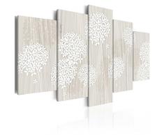 murando - Bilder 200x100 cm - Leinwandbilder - Fertig Aufgespannt - Vlies Leinwand - 5 Teilig - Wandbilder XXL - Kunstdrucke - Wandbild - Blumen b-C-0020-b-m