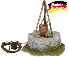 WeWi Krippenbeleuchtung - Lagerfeuer Hirtenfeuer 9cm mit LED 3-3,5V - Krippen