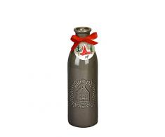 Spiegelburg 11898 Flaschenvase (grau) Frohe Weihnacht überall!