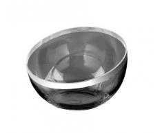 Fink Platinum/Schale,grau,m.Platinum/H.12,D.32cm