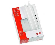 Goki 15051 - Dekoration - Geburtstagskerzen-Set für GK 106/108/55985/60975 Weiß