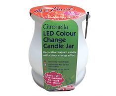 STV International STV428 The Buzz Citronella LED Farbwechsel-Duftkerze