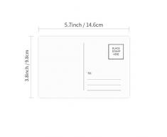 Pusteblume Tischvase Aquarell Malerei Poesie Postkarten-Set Dankeskarte Versandseite 20 Stück