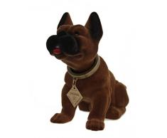 RAKSO Wackelkopfhund Boxer Puli Hund Figur 18 cm Wackeldackel