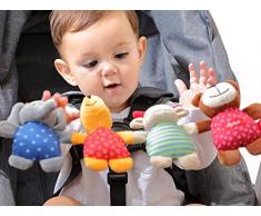 sigikid, Mädchen und Jungen, Wagenkette Tiere, Mehrfarbig, 49540