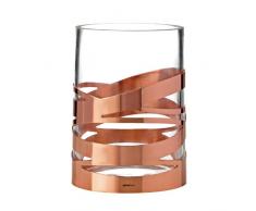Stelton x-56 Tangle Vase, Edelstahl, weiÃ, 12 x 12 x 17 cm