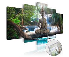 murando - Acrylglasbild Abstrakt 200x100 cm - 5 Teilig - Bilder Wandbild - modern - Decoration c-A-0021-k-n