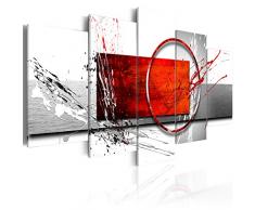 murando - Bilder 200x100 cm - Vlies Leinwandbild - 5 Teilig - Kunstdruck - Modern - Wandbilder XXL - Wanddekoration - Design - Wand Bild - Abstrakt a-A-0012-b-n