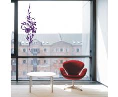 WANDTATTOO f275 wunderschöner Blumenstrauß 80x26 cm - violett