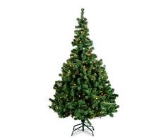 150cm Weihnachtsbaum beleuchtet 100 Birnen inkl. Ständer Tannenbaum Baum Christbaum 10814