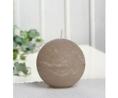 Rustik-Kugelkerze, 6 cm Ø, sand
