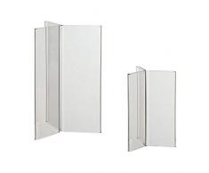 Sparpaket / 5 x Acryl-Y-Ständer DIN A4 (3x) / Hochformat / Speisekartenhalter / Eiskartenhalter / Tischaufsteller / ideal für Tische und Theken geeignet / Gastronomie / Hochzeit