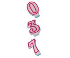 Zahlenkerze zum Geburtstag