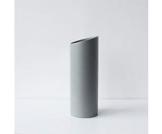 Metallvase zylindrisch gerade dekorative Blumenarrangement hydroponische Blumendekoration