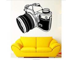 Poster Wandaufkleber Vinyl Aufkleber Kamera Fotograf Fotografie Kunst Fotografie entfernbare Wandtattoo Wandbild Tapete 66X56Cm