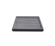 Vladon Dekoschale Aufbewahrung Untersetzer Maya in Avola-Anthrazit