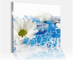 Acrylglasbild 50x50cm Wellness Feng Shui Spa Blumen Duft Glasbild Bilder Acrylglas Acrylglasbilder Wandbild 14C567, Acrylglas Größe3:50cmx50cm