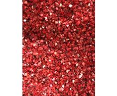 HIKO-EVENTDEKO 500g- Spiegelkies Dekosteine 1-4 mm Dekosand Dekokies Streudeko Granulat Bordeaux