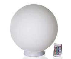 Arnusa Oasis Lights LED Leuchtkugel 35cm Kugelleuchte mit Fernbedienung RGB und Akkufunktion Schwimmleuchte Gartenlampe Dekoleuchte