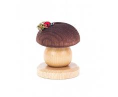 Dregeno Erzgebirge - Mini-Räucherpilz Braunkappe - 6cm