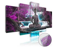 murando - Acrylglasbild Abstrakt 100x50 cm - 5 Teilig - Glasbilder - Wandbilder XXL - Wandbild - Bilder c-A-0021-k-o