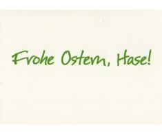 Postkarte A6 +++ LUSTIG von modern times +++ FROHE OSTERN - HASE +++ KÖPENICKER CG © BORGHORST, Hans