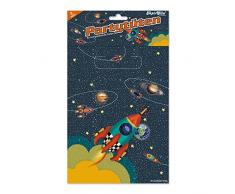 Lutz Mauder 8 Partytüten * Rakete * für Party und Geburtstag // Kindergeburtstag Kinder Set Tüten Geschenktüten Mitgebsel Weltraum Space All Astronaut