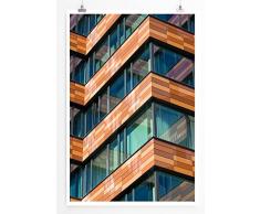 Eau Zone Bilder - Architektur Fotografie – Urbane Geometrie- Leinwand Kunstdrucke Wandbilder aus Deutschland