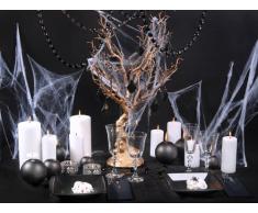 Spinnennetz, 1 Stück, weiss, 60 gr - Halloween Dekoration