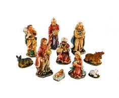 VBS 10 Krippenfiguren-Set Weihnachten Krippe Figuren
