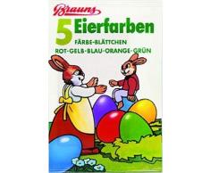 Ostereier-Kaltfarben Eierfarben 5 Blättchen