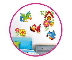 Legler 2927 - Dekosticker Papageien