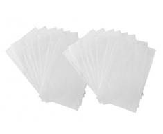 100 kleine WEISSE Minitüte Mini Papiertüte Mini-Tütchen Papier 4,5 x 6 + 2 cm Lasche Mini-Verpackung give-away Tablette Globuli Samen Mini-Beutel Mini-Tüten Kraftpapier Gewürz