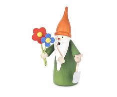 Dregeno Erzgebirge - Räuchermann Gartenwichtel - 15cm