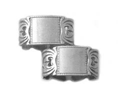Werkstätte Chlada 3803 2 Serviettenringe Jugendstil