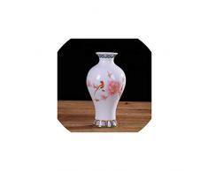 Kion Pasue vases Porzellan chinesische Blumenvase Antike Blaue und weiße Porzellan-Keramik-Vase für Hauptdekor Craft Artikel, E-3