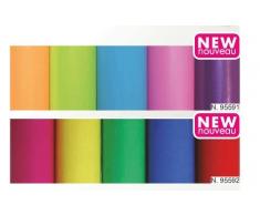 Clairefontaine Geschenkfolie farbig transparent,30er Display