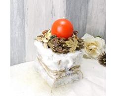 Adventsgesteck mit Kugelkerze, Gesteck Weihnachten, Advent,