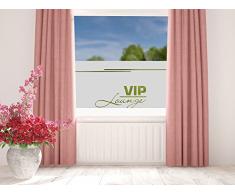 GRAZDesign 990045_90x57 Sichtschutzfolie VIP Lounge | selbstklebende Folie für Glas-Scheibe | Glasdekor für die Innenmontage (90x57cm)
